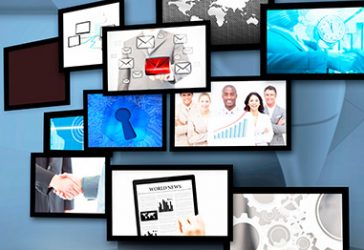 Engajamento de colaboradores com canais de comunicação audiovisuais