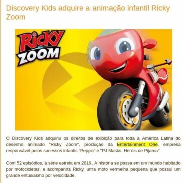  Discovery Kids adquire a animação infantil