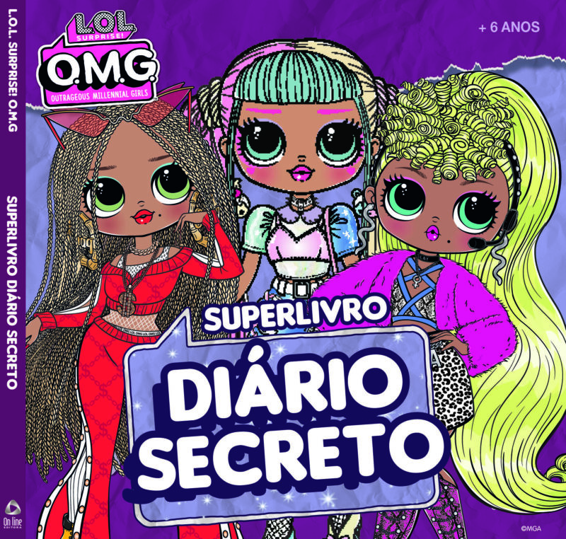 LOL Surprise - Colorindo com adesivos especial : On Line Editora:  : Livros