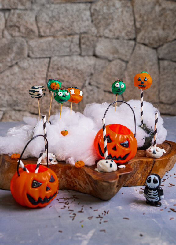 Pop Cake de Halloween - Seven Boys