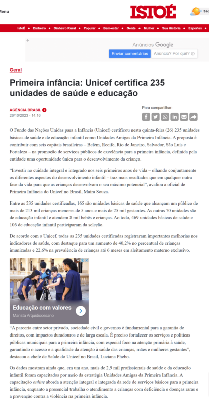 Primeira-infância-Unicef-certifica-235-unidades-de-saúde-e-educação-ISTOÉ-Independente (1) (1)