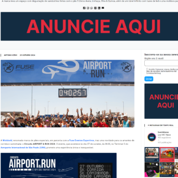 Wickbold leva ativações ao Circuito AIRPORT & RUN 2024 no Aeroporto Internacional de Guarulhos – Live Marketing