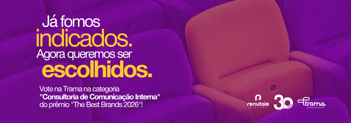 Grupo Trama Reputale é finalista no prêmio The Best Brands 2026 Grupo Trama Reputale é finalista no prêmio The Best Brands 2026
